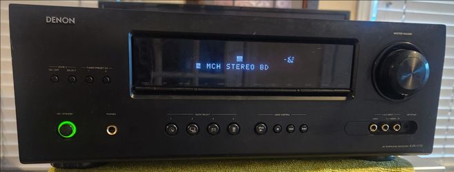 Denon AVR-1712 is a 7.1-channel home theater receiver