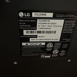 Lg 32 LED tv