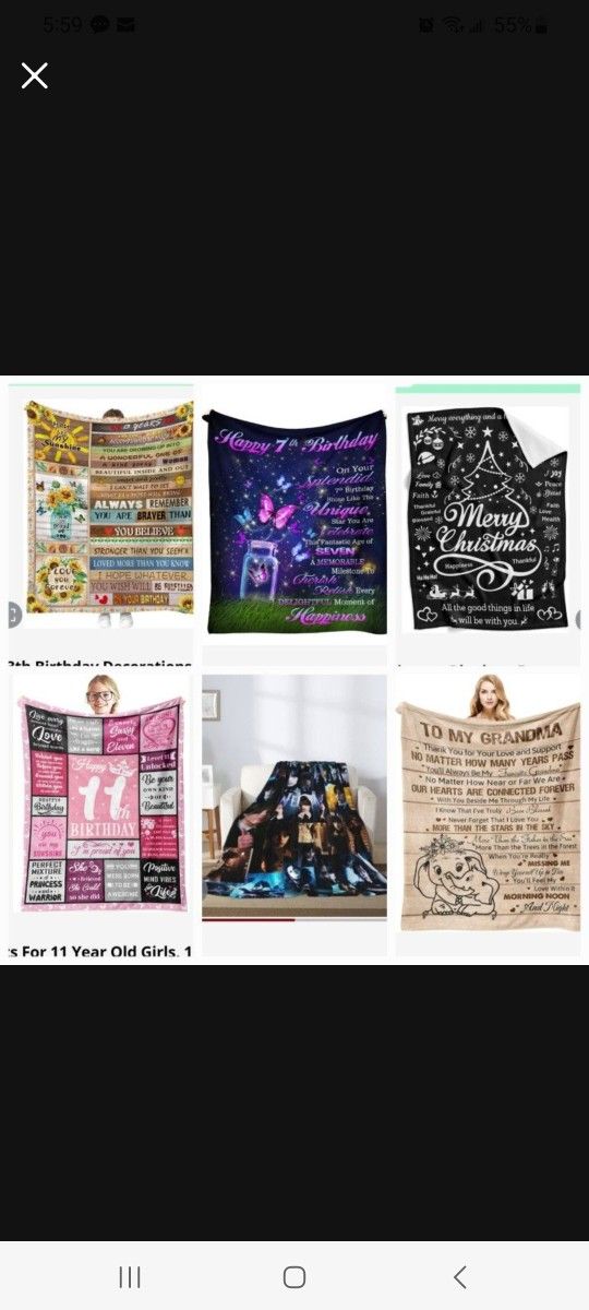 All New Throw Blankets
