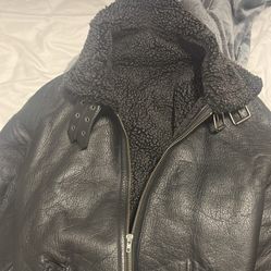 Wilson Black Shearling Jacket
