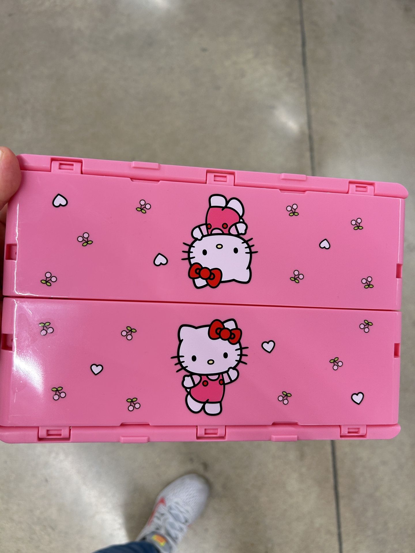 NWT Licensed Sanrio Hello Kitty foldable Storage Box