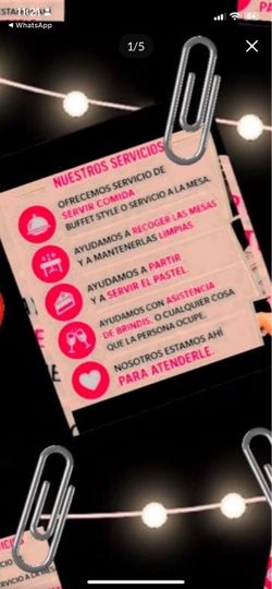Meseras y meseros y servidoras de comida
