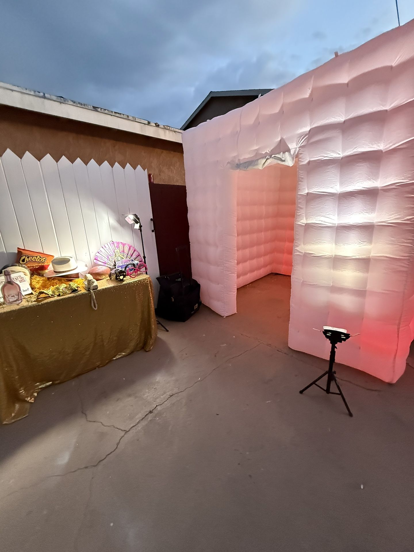 Photo Booth And Mini Snacks Bar