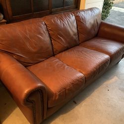 *Leather Couch*
