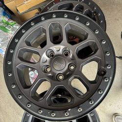 Jeep Wrangler 17” Xtreme Recon Wheels Set Of 5