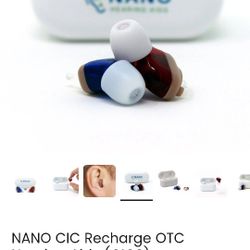 Nanos Cic Rechargeable Hearing Aids 