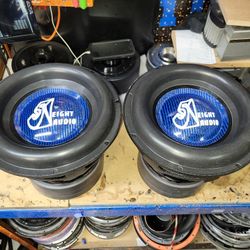 Pair Of Custom Ssa Evil 12" Subwoofers
