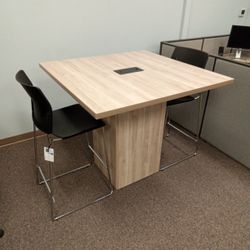 New - 4ft Square Bar Height Table | Office Gathering/Meeting Table 