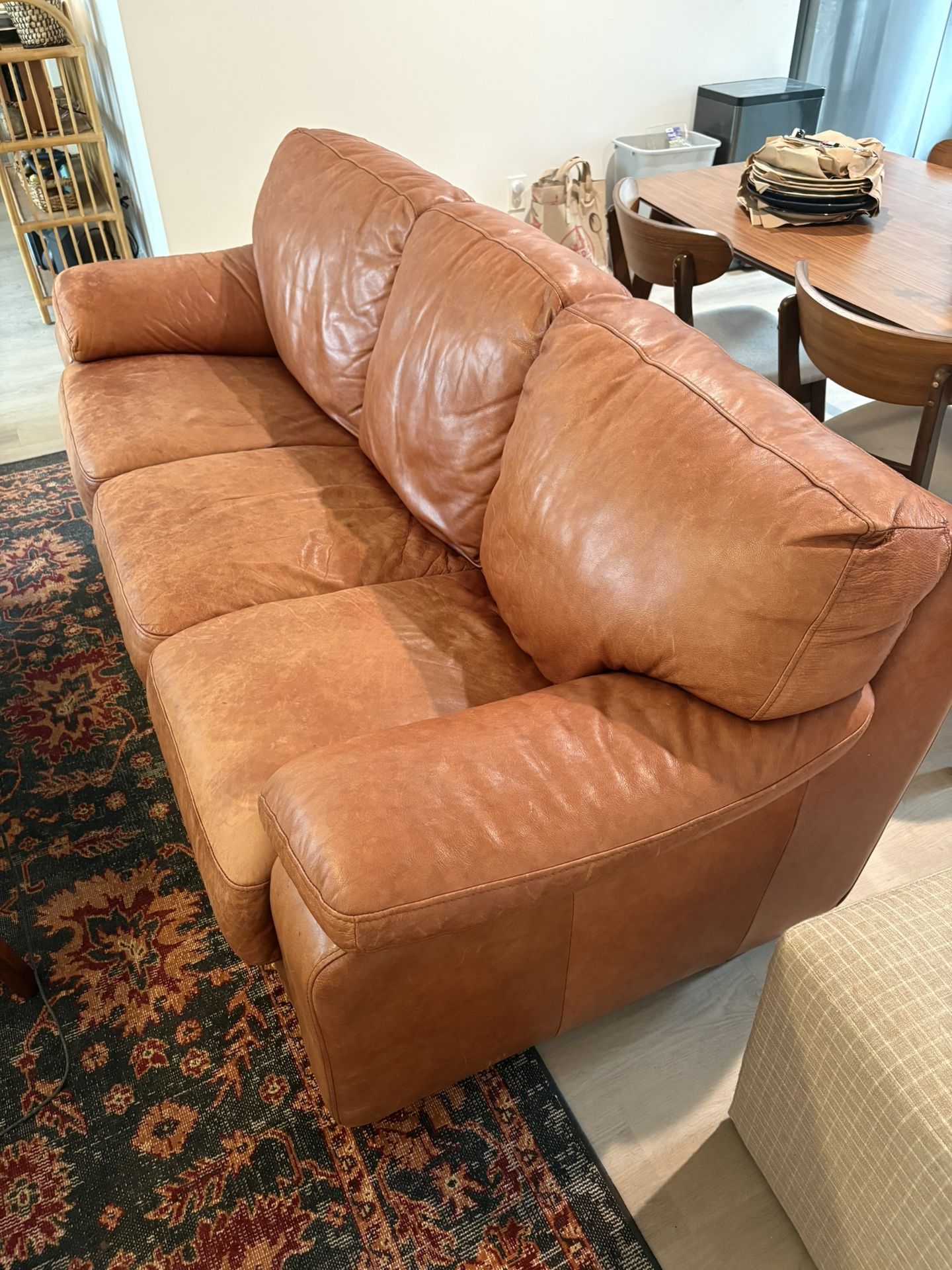 Real Leather Couch