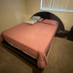 Black Italian Marbella Bed Frame