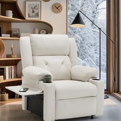 33.5" Wide Modern Anti-Scratch reclining chair