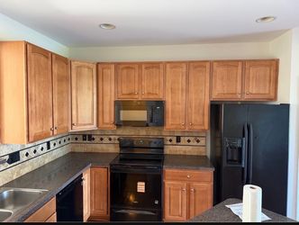 Black Kitchen Appliance Set Perfect Condition