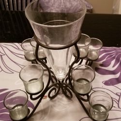 Vase And Candle Holder