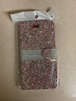 iPhone 6,7,8 Wallet Glitter Case