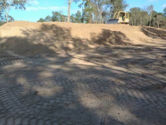 fill dirt trucking included