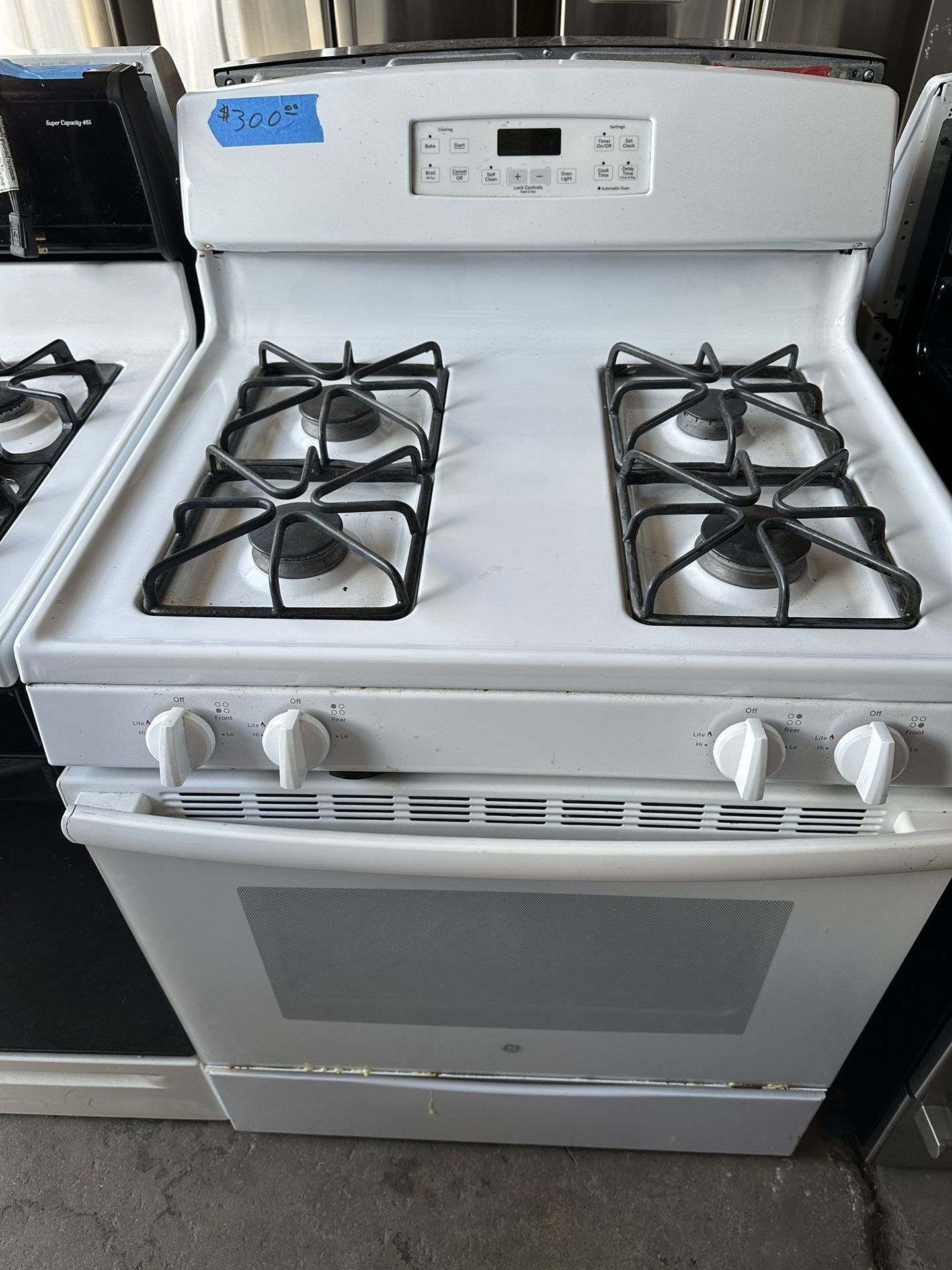 GE Gas Stove Range Oven