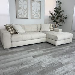 Sectional Couch Beige – Sofá Beige 