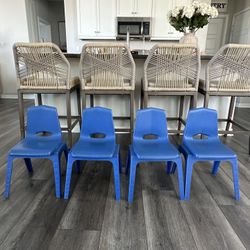 4 chairs for children