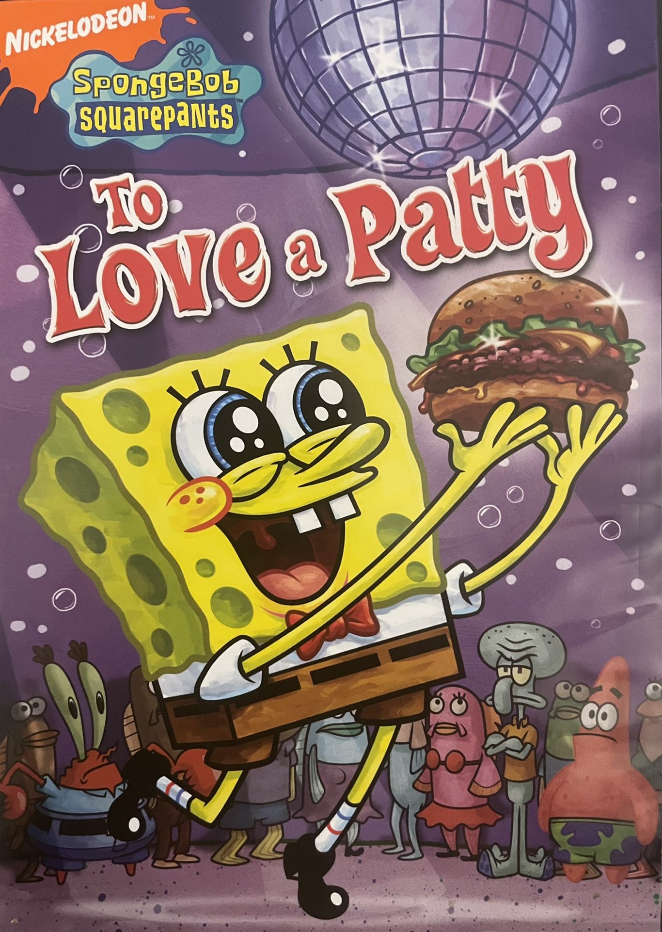 Nickelodeon’s SPONGEBOB SQUAREPANTS: To LOVE A PATTY (DVD-2021)