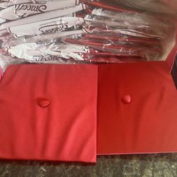 24 Graduation Caps/ Tassels /Certificate Holder