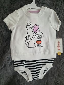 Baby Cat & Jack and 2-Piece Outfit with Cat and Dog