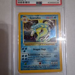 PSA 8 Holo Gyarados Pokémon
