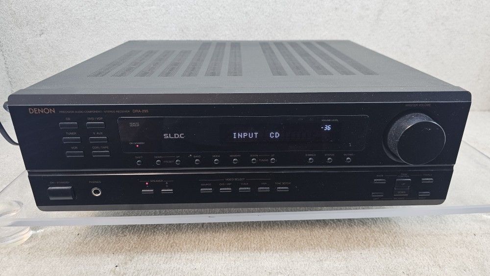 Denon DRA 295 Stereo Receiver - Working - No Remote