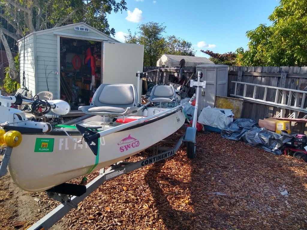 15.3 gheenoe highsider for Sale in Homestead, FL OfferUp