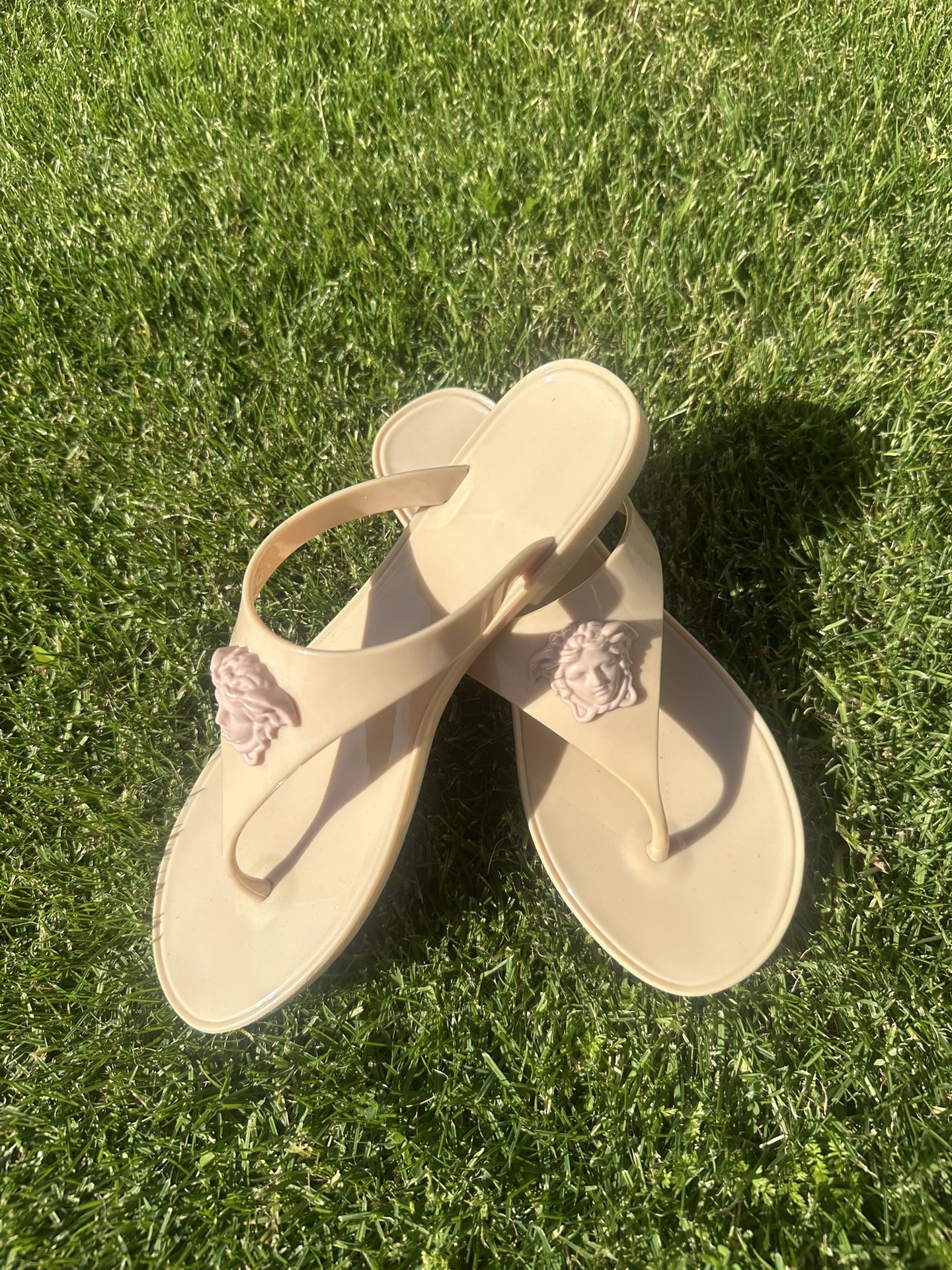 Tan Versace Women’s Sandals