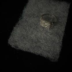 Small 925 Sliver Nugget Ring