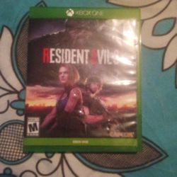 Resident Evil 3 Xbox One