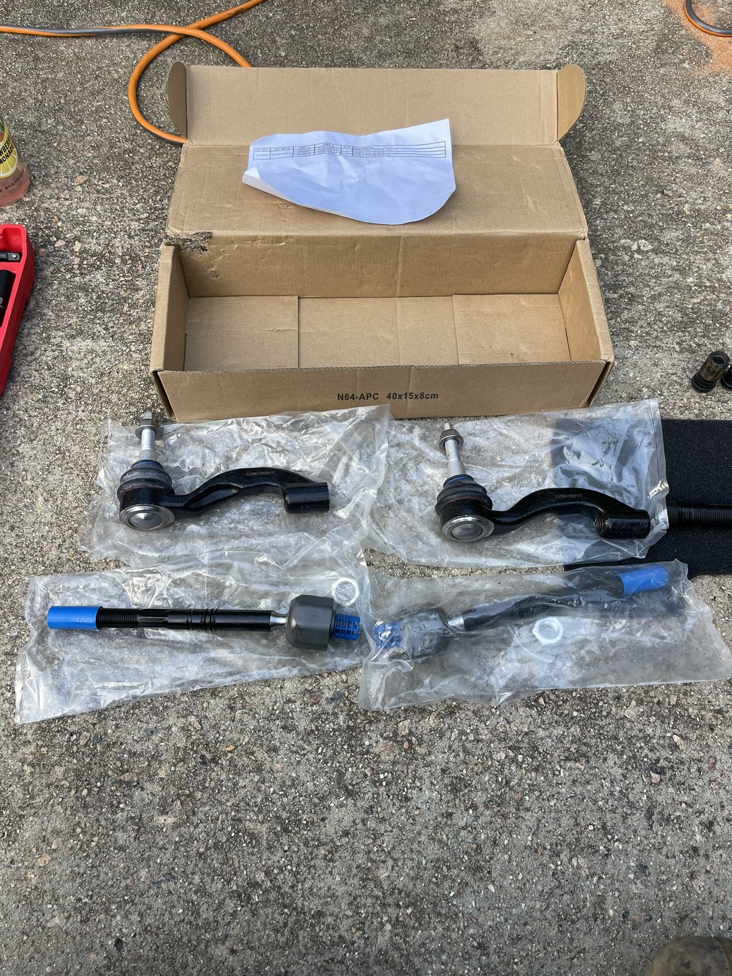 Inner And Outer Tie Rods Cadillac ATS-RWD 