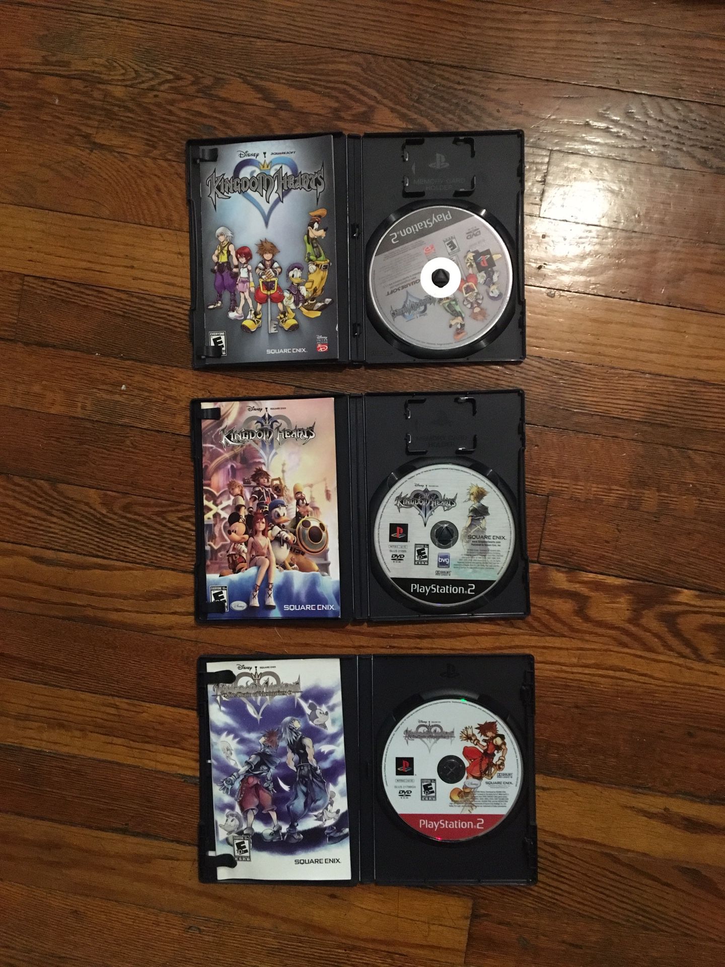 Sony PS2 with kingdom hearts collection. Including game manual