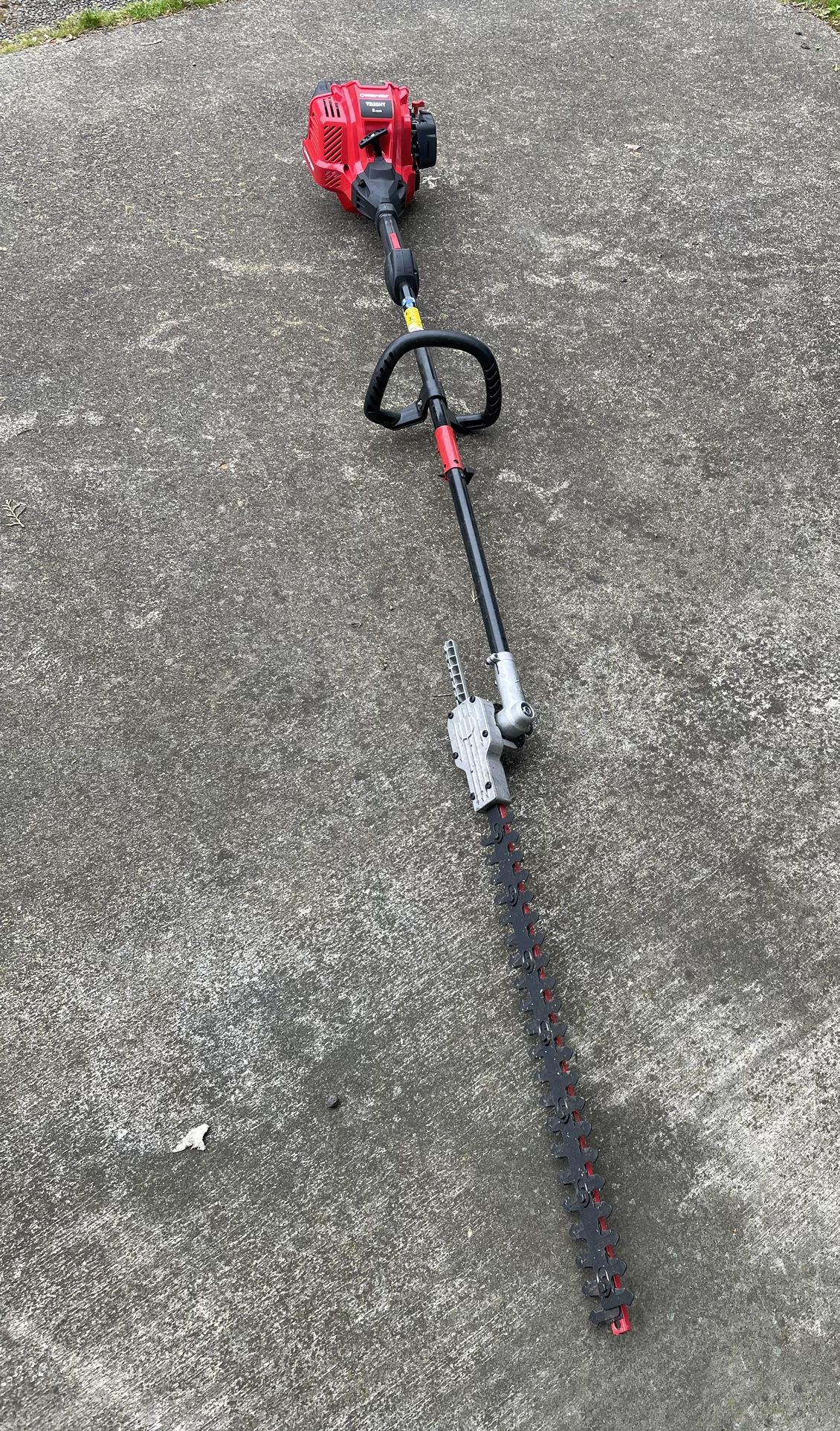 Has Powered Troy Built Hedge Trimmer