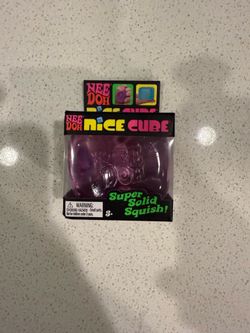 Purple Nee Doh nice cube