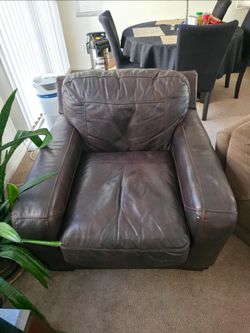 Leather chair