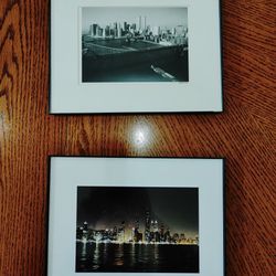 2 Framed NewYork pics pre-9/11