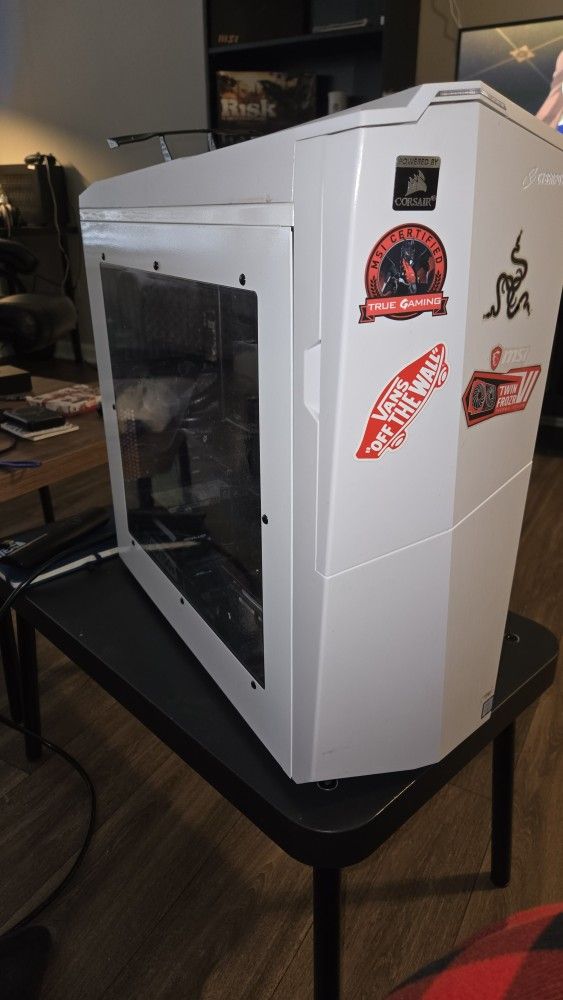 Cyber Power Pre Built PC White Used