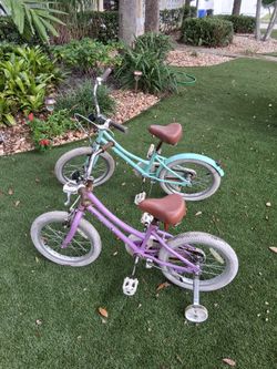 2 kids bikes