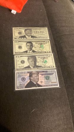 Souvenir President Bills 15$ For All Four Bills
