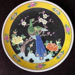 Japanese Imari. Peacock Plate