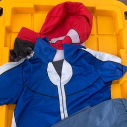 Ash Ketchum Pokemon Kids Costume 