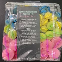 48 Assorted - Foam Rollers For Hair Curls