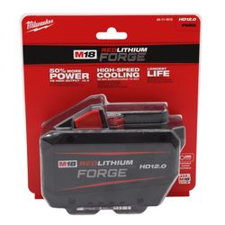 Milwaukee 18V Lithium-Ion REDLITHIUM FORGE HD 12.0 Ah Battery Pack 48-11-1813