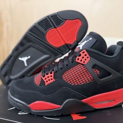 Air Jordan Retro 4 Red Thunder Brand New 