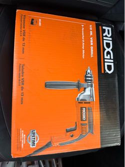 RIGID 8 Amp Corded 1/2 in. Heavy-Duty Variable Speed Reversible Drill