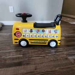 School Bus Toy. Toddlers Boy Or Girl