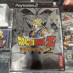 Dragonball Z Budokai 2 Ps2 $30 Gamehogs 11am-7pm