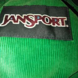 Nice Green Collaroid JanSport Backpack