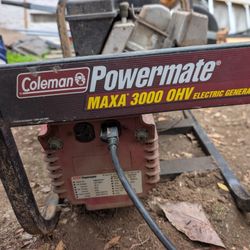Coleman Powermate 3000 Electric Generator 